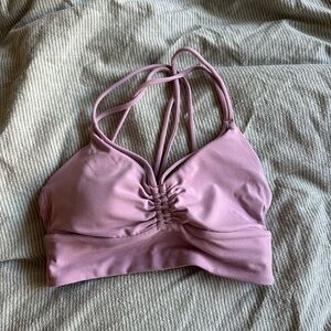 Lululemon Athletica Mauve Strappy Sports Bra
